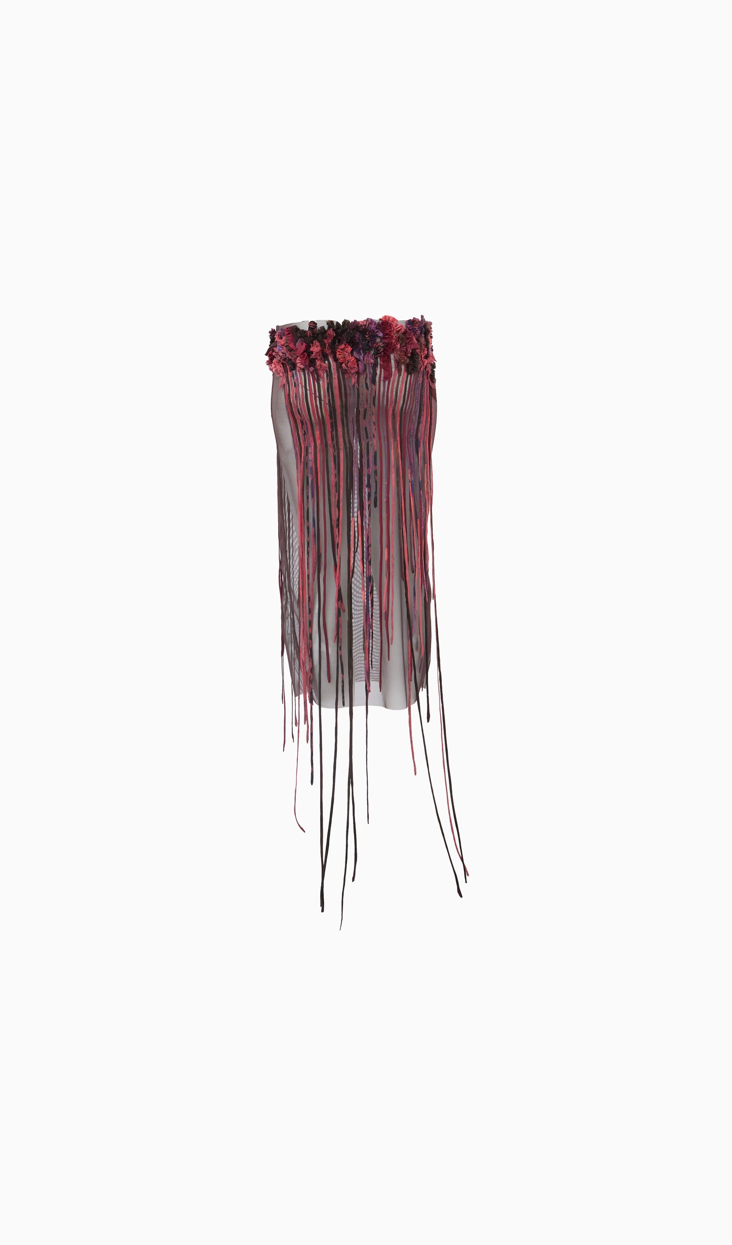 Flower Mesh Skirt
