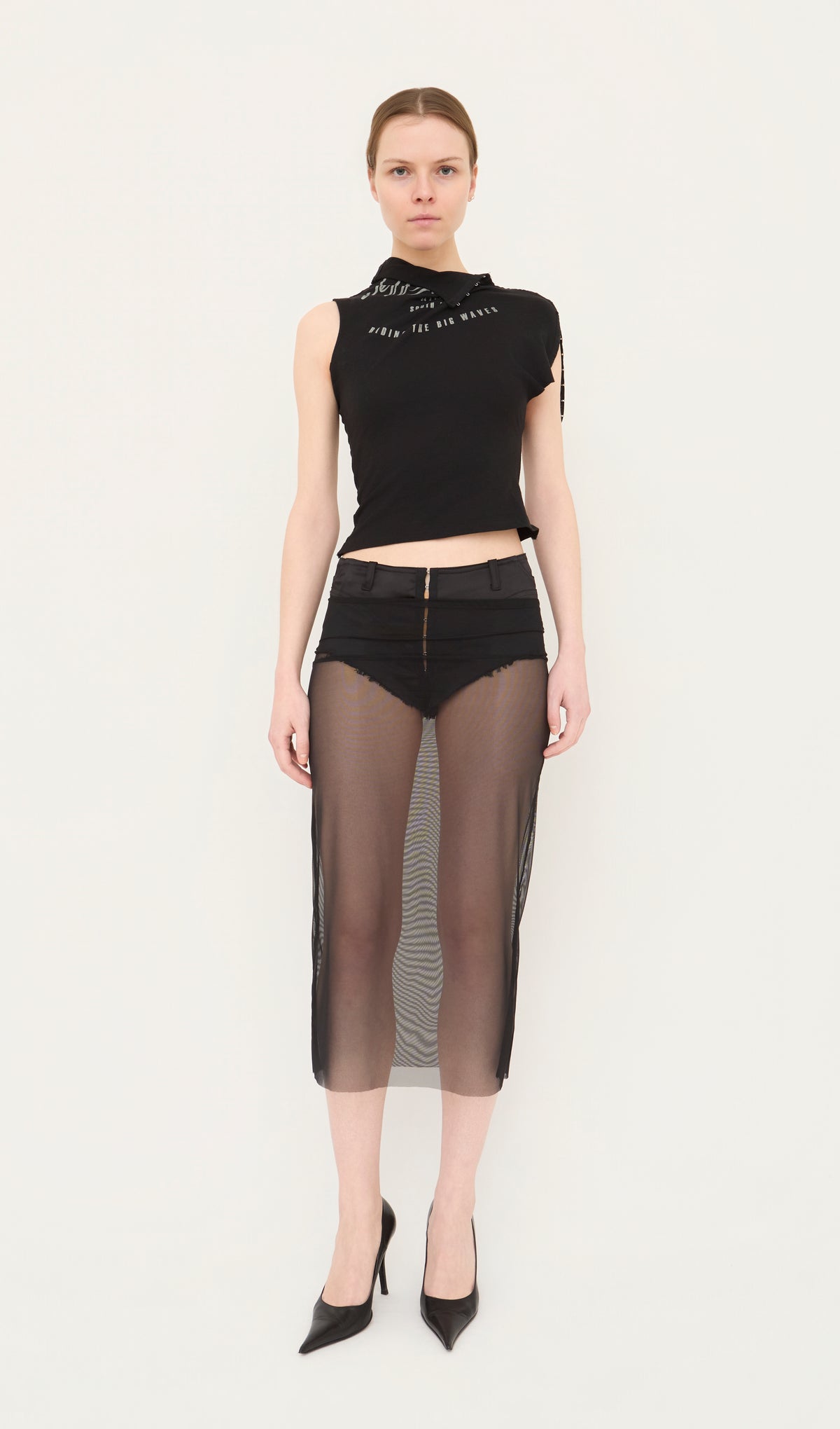 Draped H&E Top