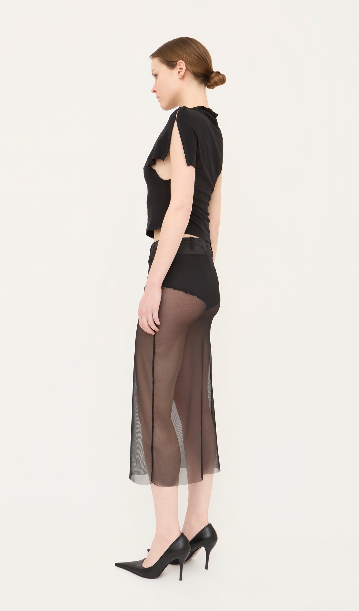 Draped H&E Top