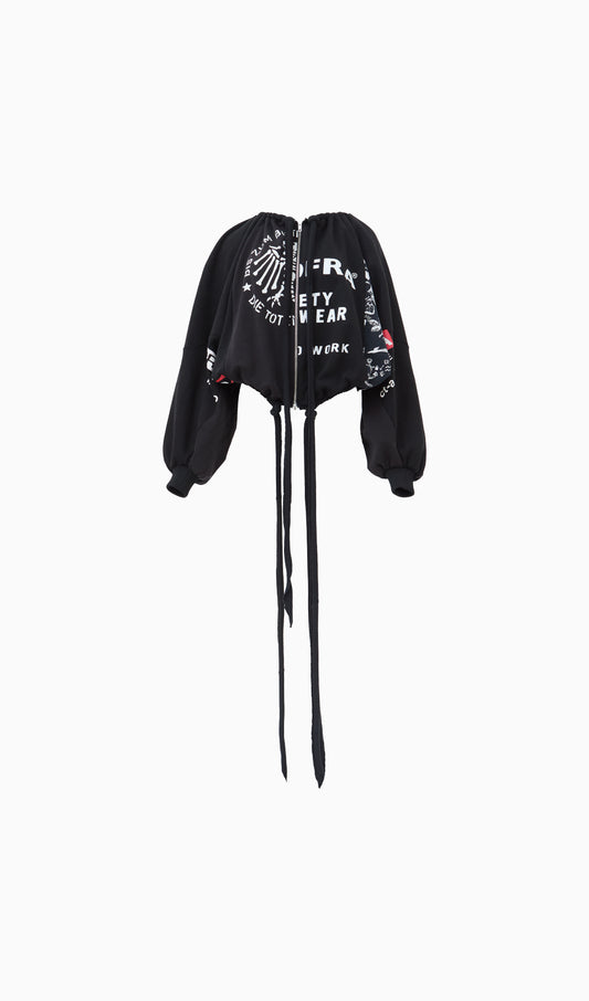 Circle Zip Sweater