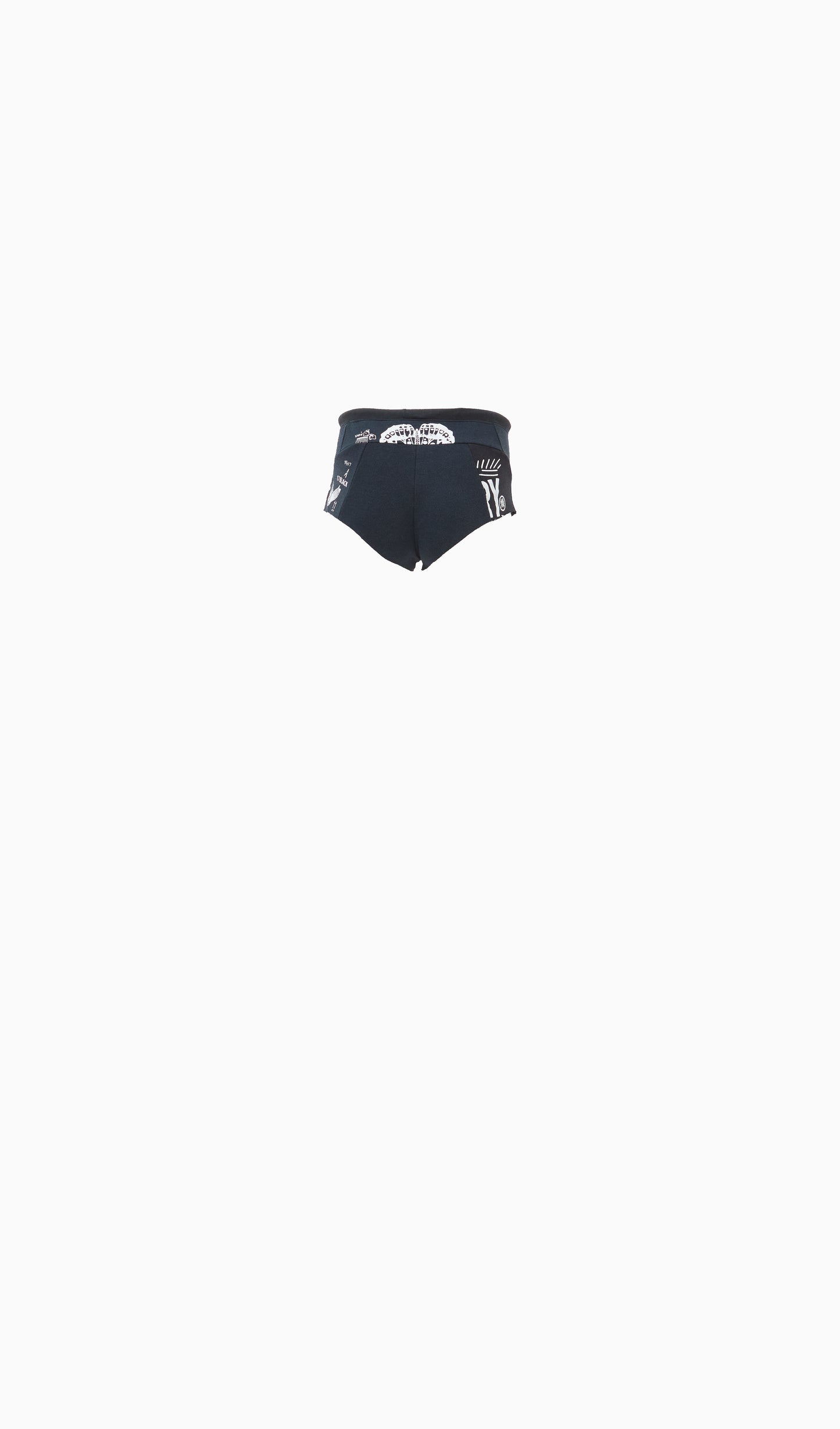 Corset Sweat Micro Shorts