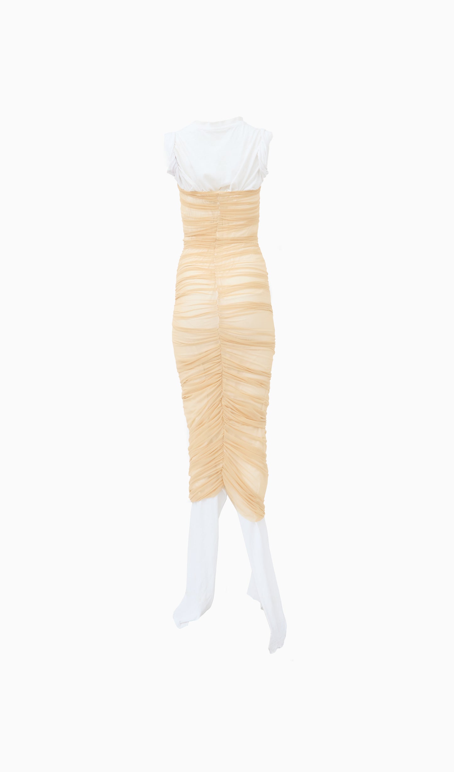 TS Mesh Wrap Dress