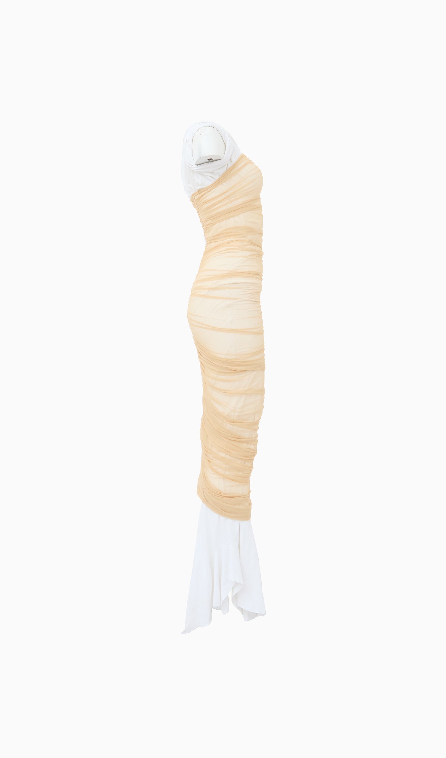 TS Mesh Wrap Dress